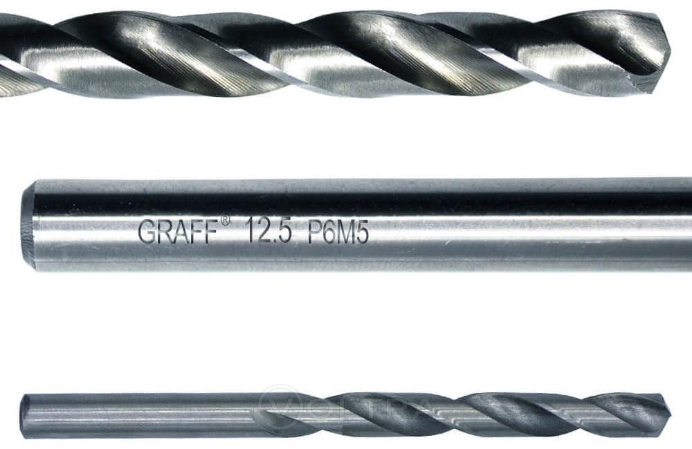 Сверло по металлу 12.5мм Р6М5 Graff (71125151)