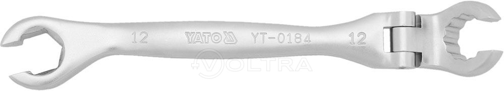 Ключ разрезной с шарниром 12мм CrV Yato YT-0184
