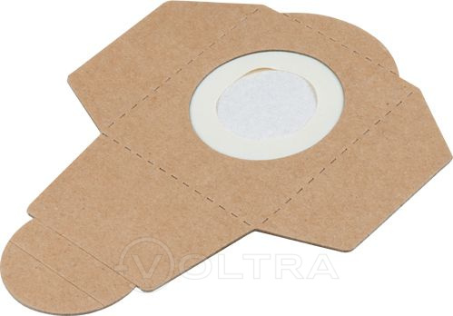 Мешок для пылесоса бумажный 15 л. Wortex (3 шт) (VCB150000021)