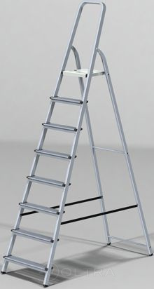 Лестница-стремянка алюм. 169 см 8 ступ. 5,4кг PRO STARTUL (ST9940-08)