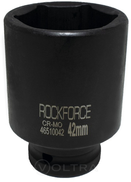 Головка ударная глубокая 42мм 6гр. 3/4" Rock Force RF-46510042