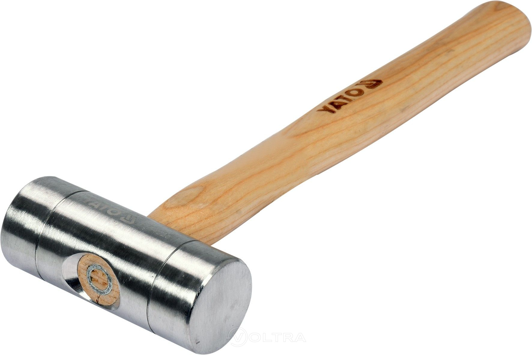 Молоток алюминиевый с деревянной ручкой 300гр 40мм Yato YT-45281