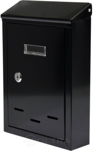 Ящик металлический почтовый 285х200х60мм черный Vorel 78540