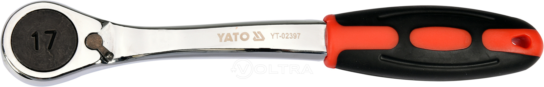 Ключ трещоточный HEX 17мм CrV Yato YT-02397