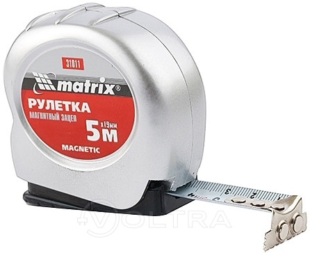 Рулетка Magnetic 5мх19мм Matrix (31011)