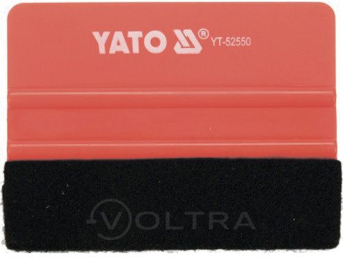 Ракель войлочный для оклейки пленки Yato YT-52550