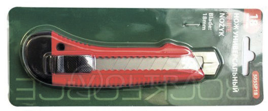 Нож универсальный 18мм Rock Force RF-5055P18