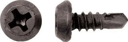 Саморез 3.5х11 мм для лист. металла, фосфат, со сверлом (5 кг.) Starfix (SMV1-83743-5)