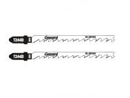 Пилки лобзиковые T244D по дереву 2шт. Gepard (GP0640-06)