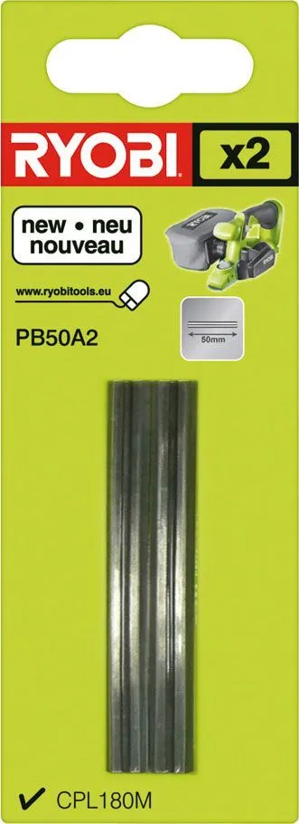 Набор ножей для рубанка Ryobi PB50A2 для CPL 180 MHG