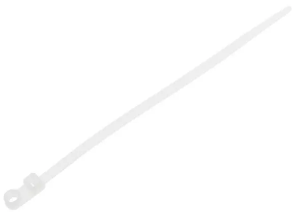 Хомут-стяжка с монтажным отверстием 7.6х400мм белый 100шт Starfix (SM-29256-100)