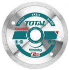 Алмазный диск для резки мокрой плитки 230х22.2мм Total TAC2122303