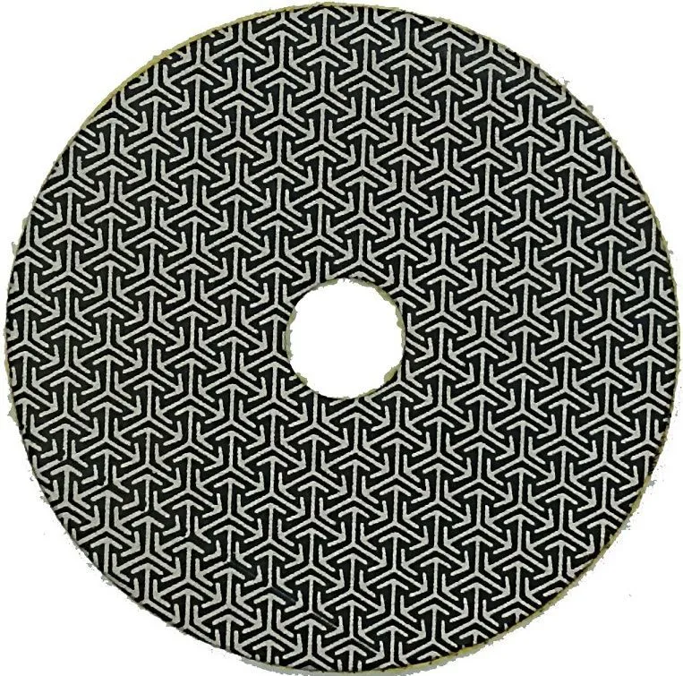 Алмазный гибкий шлифовальный гальванический круг 100мм №400 "Черепашка" Hilberg 560400