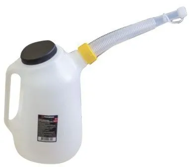 Емкость мерная пластиковая для заливки масла с крышкой 8л Forsage F-887C008