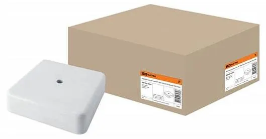 Коробка распаячная КР 100х100х29 ОП белая IP40 TDM (SQ1401-0207)