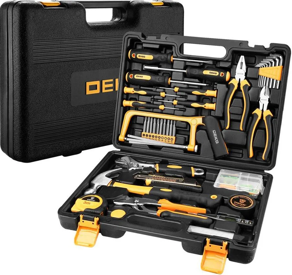 Профессиональный набор инструмента для дома в чемодане 102пр. Deko DKMT102 (065-0739)
