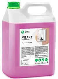 Жидкое крем-мыло Milana Черника в йогурте 5л Grass (126305)