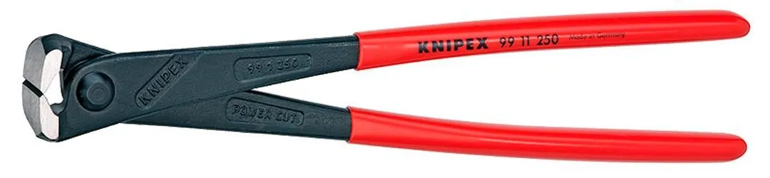 Клещи вязальные особой мощности 300мм 61 HRC 25мм чёрные обливные рукоятки Knipex (9911300)