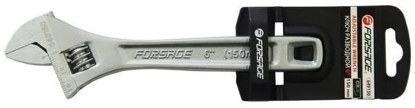 Ключ разводной Profi CRV 6''-150мм (захват 0-20мм) Forsage F-649150