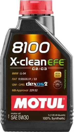 Масло моторное cинтетическое 1л Motul 8100 Eco-clean EFE 5W-30 (109470)
