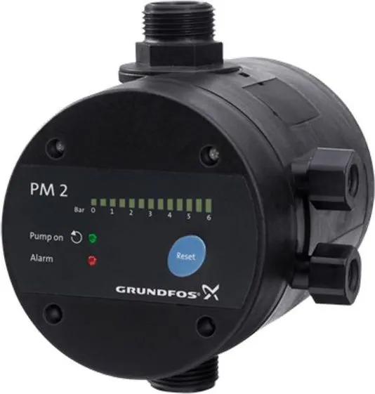 Реле давления c защитой от сухого хода Grundfos PM 2 (96848740)