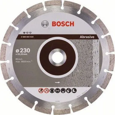 Алмазный круг 230х22,23мм абразив Professional Bosch (2608602619)