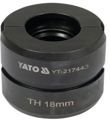 Обжимочная матричная головка тип  TH 18 для пресс-клещей YT-21735 Yato YT-217443