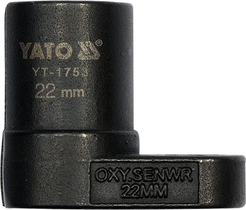 Ключ для лямбда-зонда 22мм CrMo Yato YT-1753