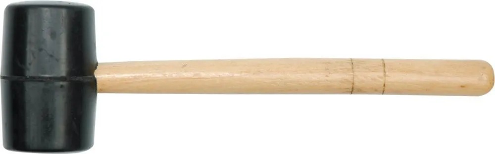 Молоток резиновый 0.72кг с деревянной ручкой Vorel 33900
