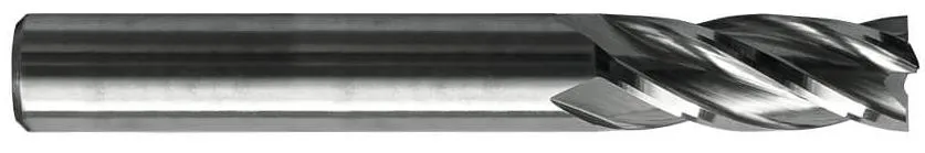 Фреза концевая четырехзаходная 10х75х25х10мм по металлу HSS M35 Graff (150107510)