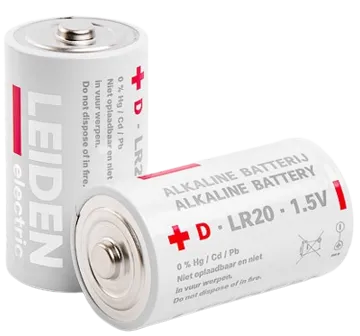 Батарейка D LR20 1.5V alkaline 2шт Leiden Electric (808005)