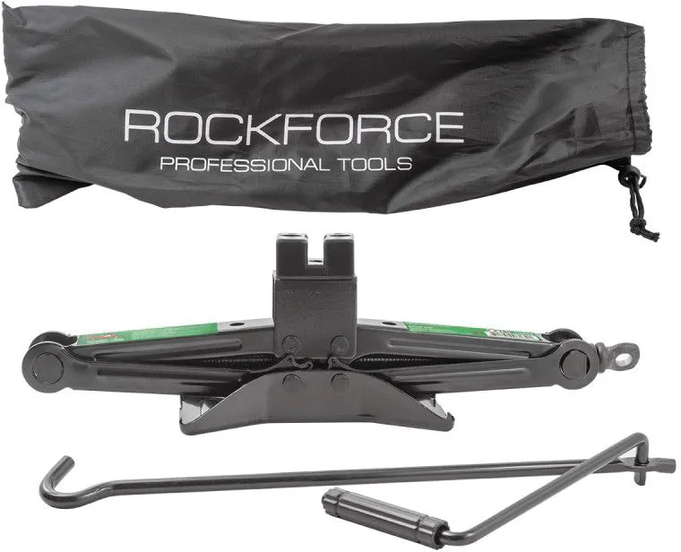 Домкрат механический ''ромб'' 2т Rock Force RF-10202