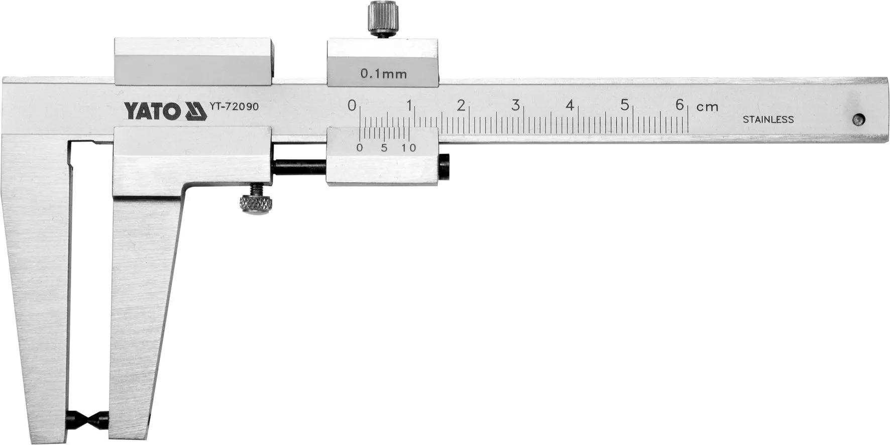Штангенциркуль для тормозных дисков 160мм (0-60мм) Yato YT-72090