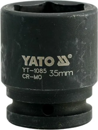 Головка торцевая ударная 3/4" 6гр. 35мм L56мм CrMo Yato YT-1085
