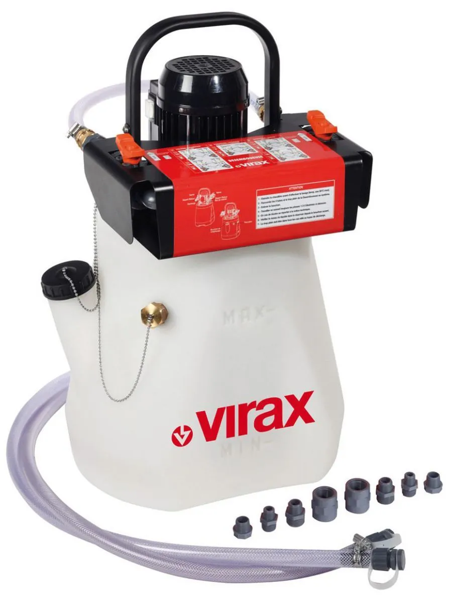 Насос электрический для промывки систем отопления Virax (295020)