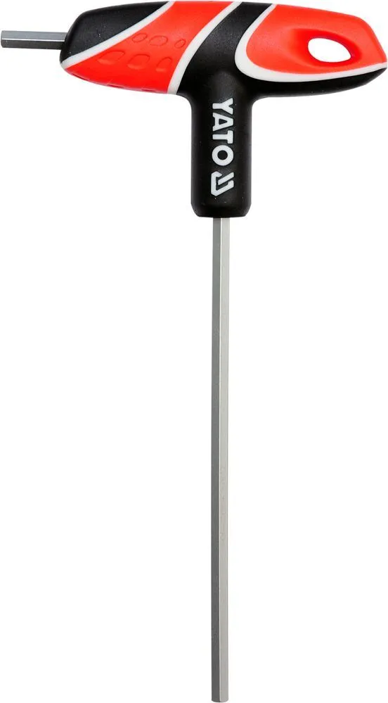 Ключ c T-образной ручкой HEX 5мм 17х92х140мм Yato YT-05576