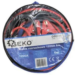 Пусковые провода 1200А 6м Geko G80046