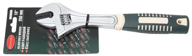 Ключ разводной с прорезин. рукояткой 12''-300мм (захват 35мм) RockForce RF-649300E