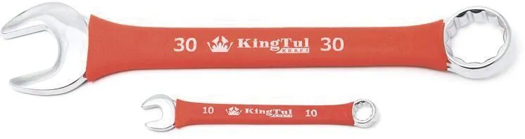 Ключ комбинированный 11мм в прорезиненной оплетке King Tul KT-30011k