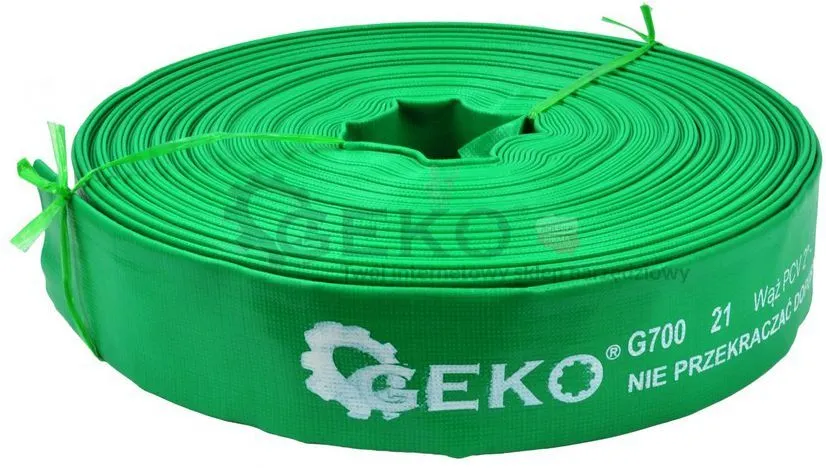 Напорный рукав ПВХ 2" 50м 2атм (зеленый) Geko G70021