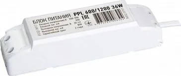 Драйвер для светильника светодиодного PPL 600/1200 800мА 36Вт DC 30-42v Jazzway (5008304)