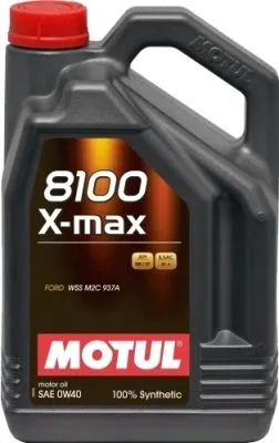 Масло моторное синтетическое 5л Motul 8100 X-max 0W-40 (104533)