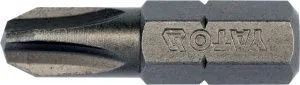 Бита PH3х25мм 1/4" (10шт) S2 HRC58-61 Yato YT-78133