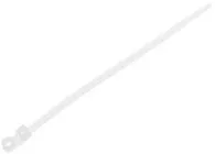 Хомут-стяжка с монтажным отверстием 7.6х300мм белый 100шт Starfix (SM-29156-100)