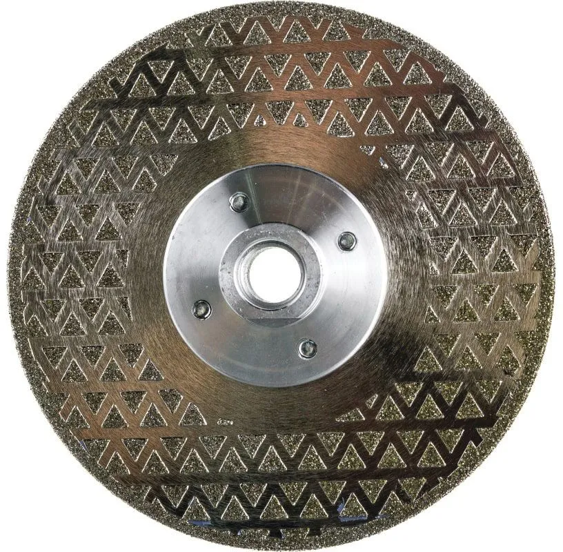 Алмазный диск Super Ceramic Flange 125x28/3xM14 Hilberg HM514