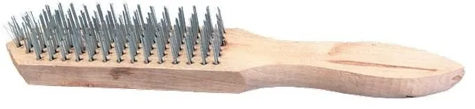 Щетка пятирядная металлическая с деревянной ручкой Sparta (748245)