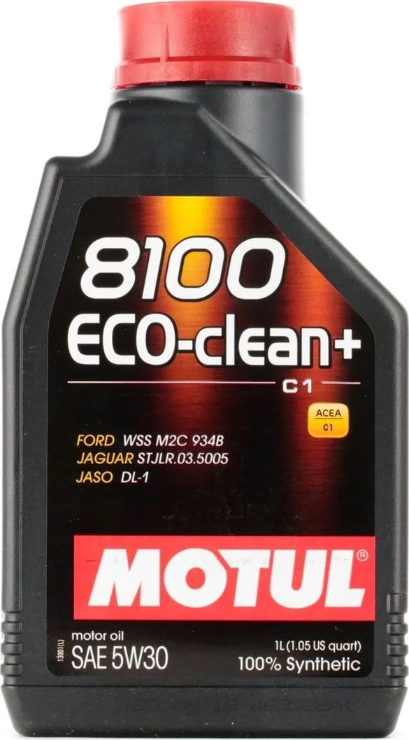Масло моторное cинтетическое 1л Motul 8100 Eco-clean+ 5W-30 (101580)