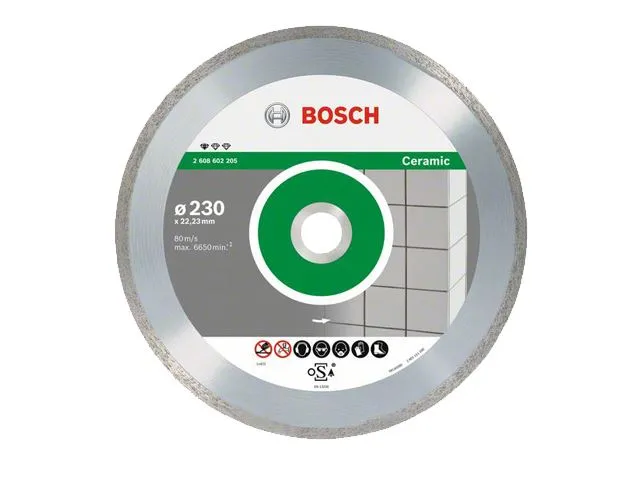 Алмазный круг 230х22,23мм керамика Bosch Professional (2608602205)