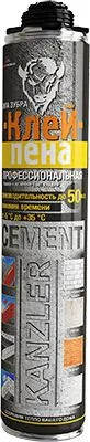 Клей-пена монтажная БелИНЭКО Kanzler Cement 850мл (4814016003926)