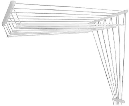 Сушилка для белья потолочная стальная 1.8м 7 стержней белая PERFECTO LINEA (36-002182)